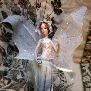 14" Duck House Heirloom Porcelain Tassel Doll Fantasy Fairy "Poppy"